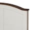Baxton Studio Harry Classic Butter Milk and Walnut Finishing Twin Size Platform Bed 125-6812 - alternate 4